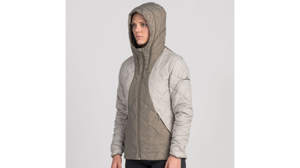 Kathmandu Lawrence Insulated Jacket - Womens, Pumice/Clay, 8, 15160/NFL/8
