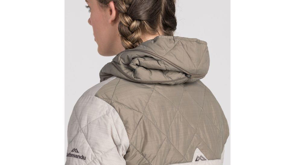 Kathmandu Lawrence Insulated Jacket - Womens, Pumice/Clay, 8, 15160/NFL/8