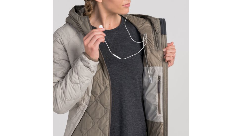 Kathmandu Lawrence Insulated Jacket - Womens, Pumice/Clay, 8, 15160/NFL/8