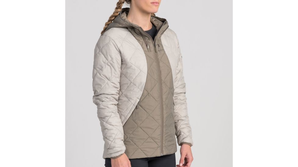 Kathmandu Lawrence Insulated Jacket - Womens, Pumice/Clay, 8, 15160/NFL/8