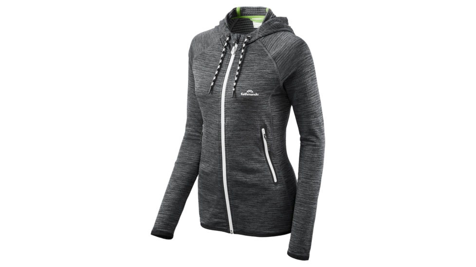 Kathmandu Otaki Hooded Jacket - Womens, Granite Marle, 16, A0559/I92/16