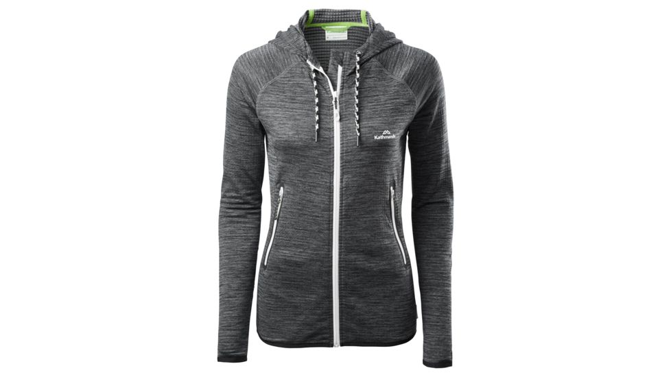 Kathmandu Otaki Hooded Jacket - Womens, Granite Marle, 16, A0559/I92/16