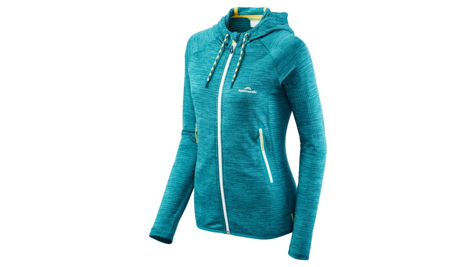 Kathmandu Otaki Hooded Jacket - Womens, High Seas Marle, 10, A0559/NFS/10