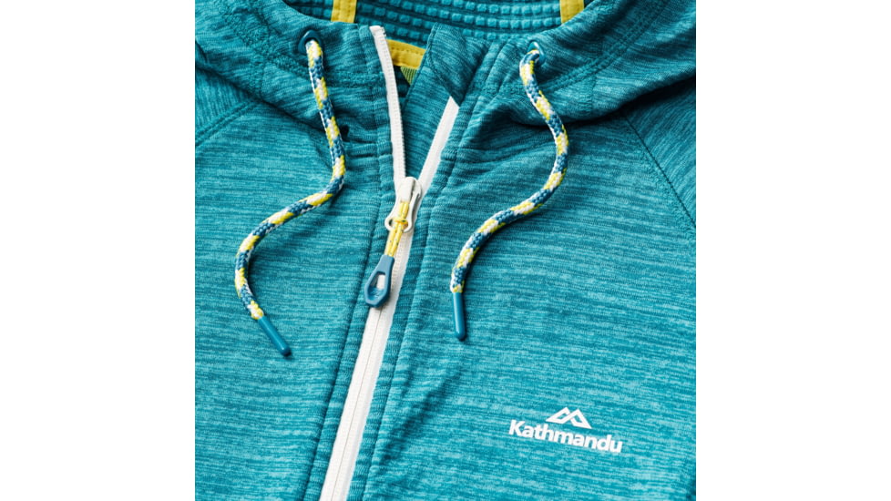 Kathmandu Otaki Hooded Jacket - Womens, High Seas Marle, 10, A0559/NFS/10