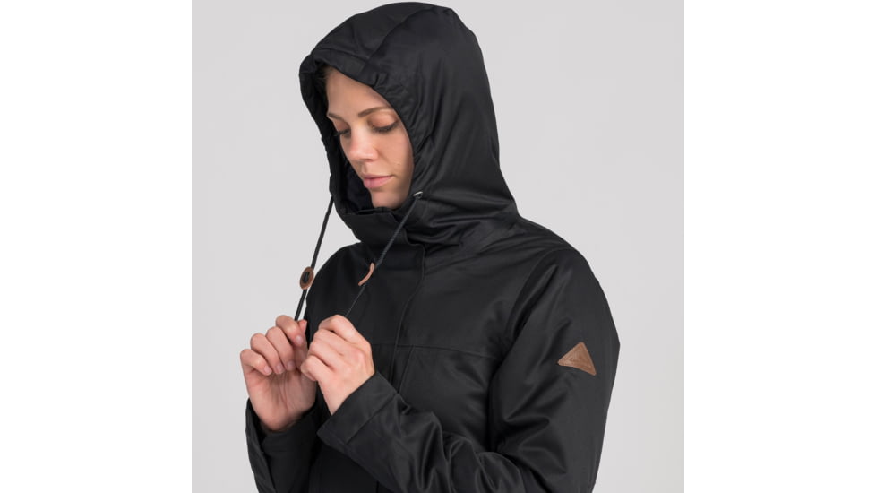 Kathmandu Stockton Rain Coat - Womens, Black, 10, A0437/902/10
