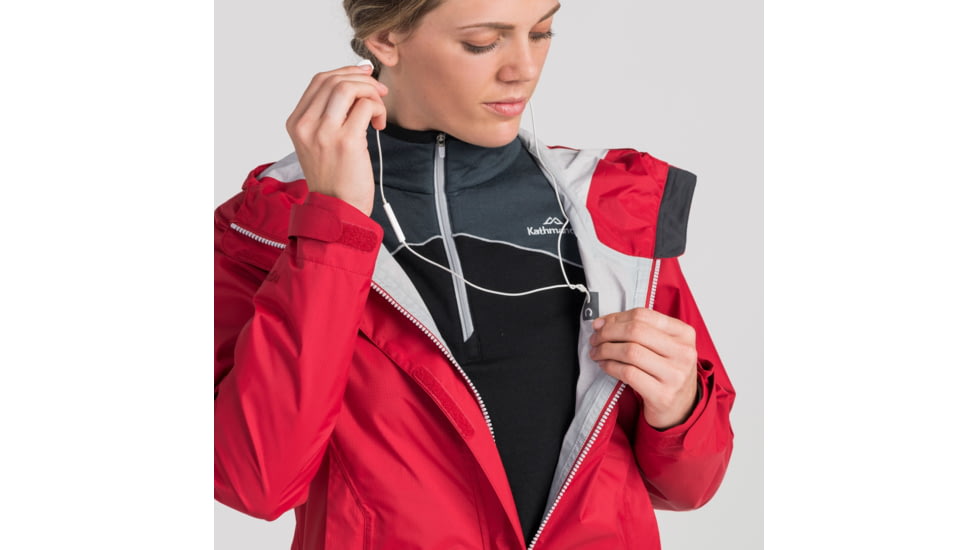 Kathmandu Trailhead Rain Jacket v2 - Womens, Chilli Pepper, 8, A0434/260/8