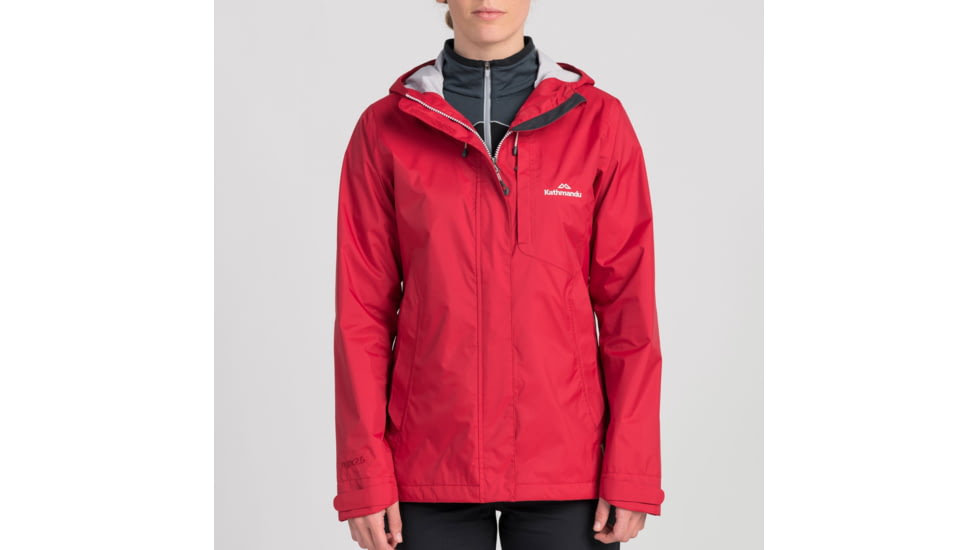 Kathmandu Trailhead Rain Jacket v2 - Womens, Chilli Pepper, 8, A0434/260/8