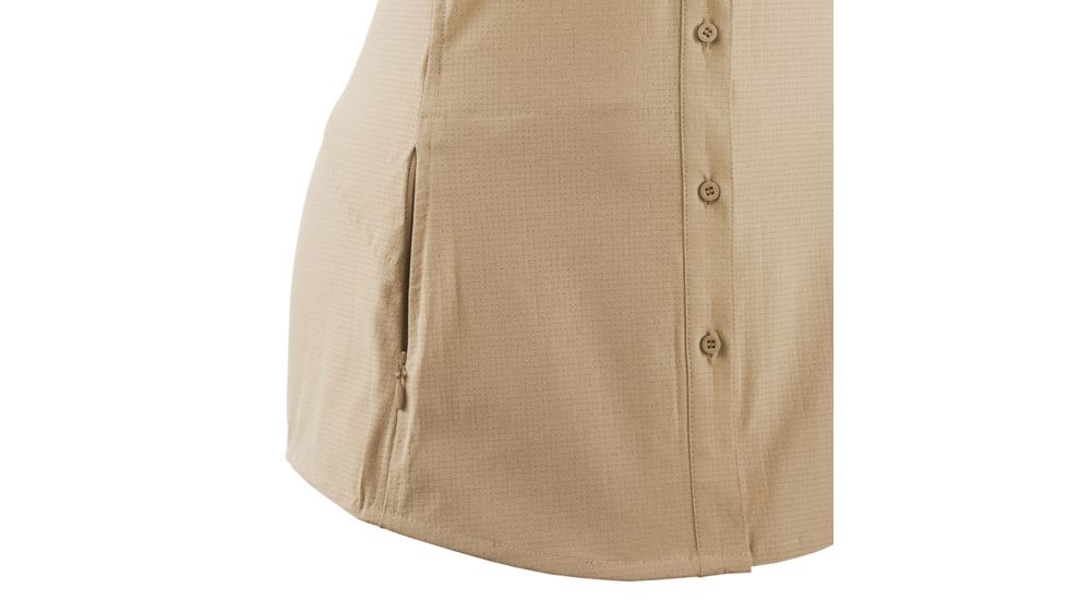 Kathmandu Vipan Short Sleeve Shirt - Womens, Honey, 8 US, A0345/079/12