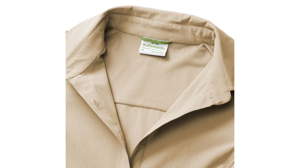 Kathmandu Vipan Short Sleeve Shirt - Womens, Honey, 8 US, A0345/079/12