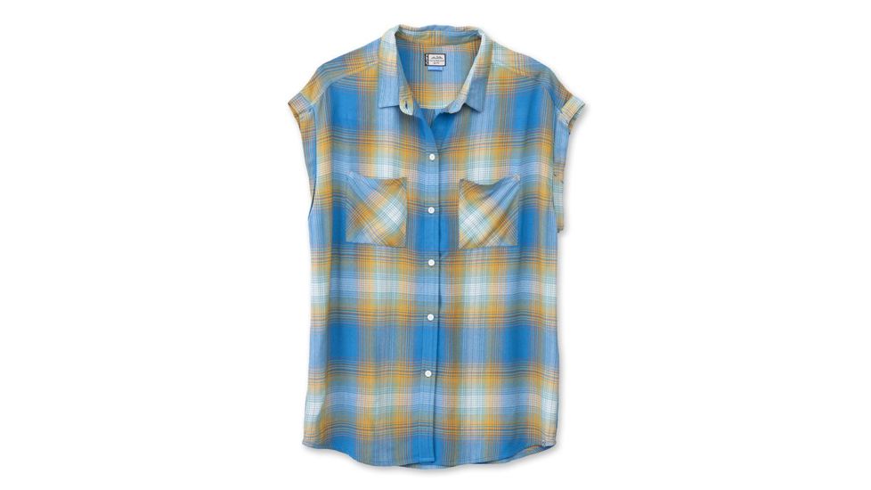 KAVU Belfair Shirts - Womens, Orange Oasis, Medium, 2073-904-2