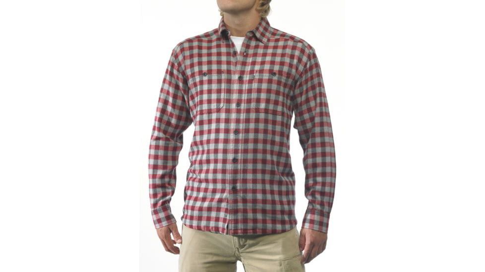 Kavu Big Joe Long Sleeve Shirt - Men's-Ketchup-X-Large
