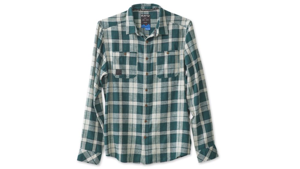 Kavu Big Joe Long Sleeve Shirt - Men's-Moss-Small