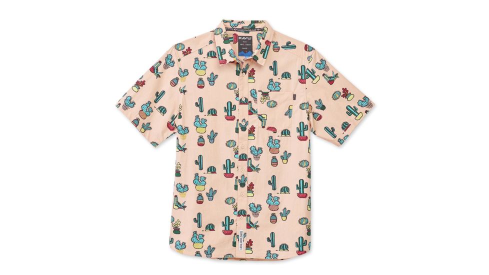 KAVU Festaruski Shirt - Mens, Prickle Perfect, Small, 5036-849-1