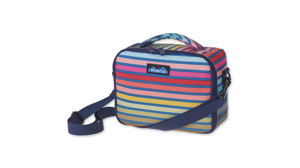 KAVU Lunch Box Insulated Bag, Chroma Stripe, 9017-861-