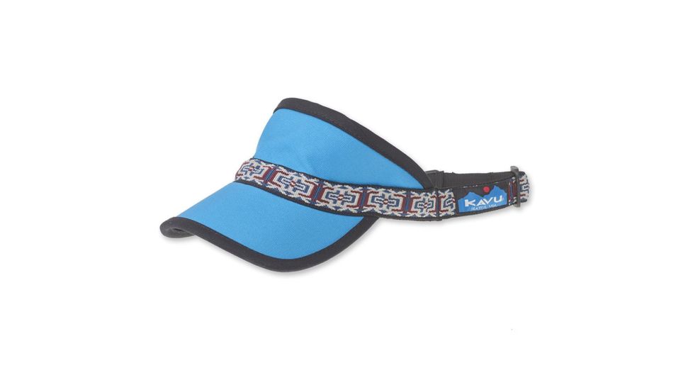 KAVU Strapvisor Headwear, Turquoise, 100-120-