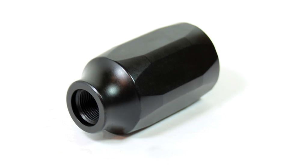 Kaw Valley Precision 2.25in Magnum Linear Compensator, .223 Caliber, 5.56mm, 1/2x28 Threads per Inch, Black, Small, KVP-MAG-2250