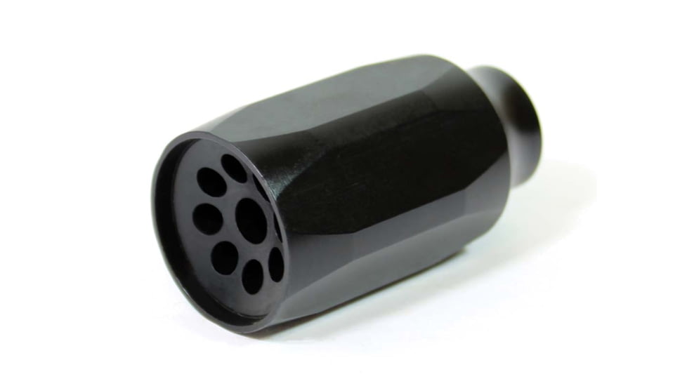 Kaw Valley Precision 2.25in Magnum Linear Compensator, .223 Caliber, 5.56mm, 1/2x28 Threads per Inch, Black, Small, KVP-MAG-2250