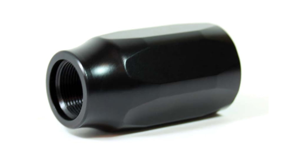 Kaw Valley Precision 2.25in Magnum Linear Compensator, .450 Bushmaster, 11/16x24 Threads per Inch, Black, Small, KVP-MAG-2252