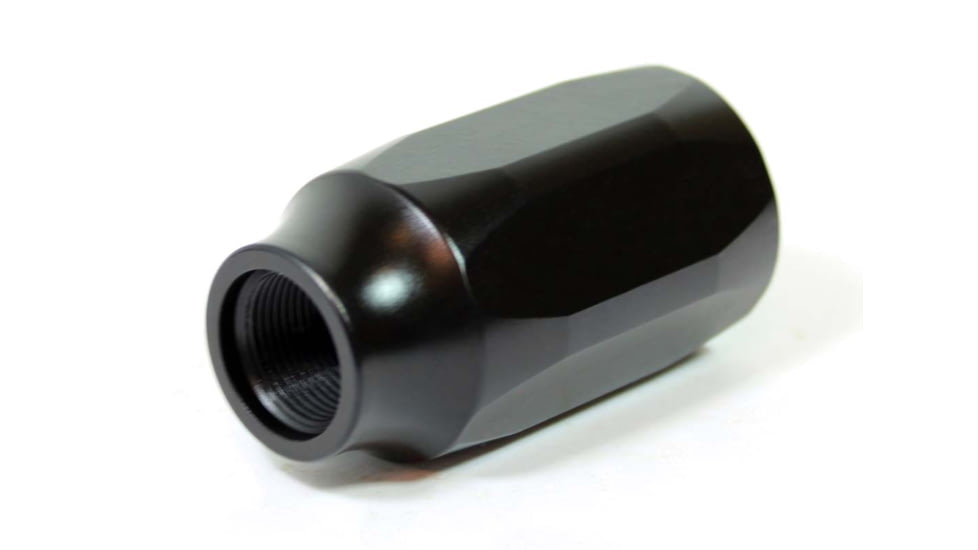 Kaw Valley Precision 2.25in Magnum Linear Compensator, 6.5mm/.30 Caliber, 5/8x24 Threads per Inch, Black, Small, KVP-MAG-2251