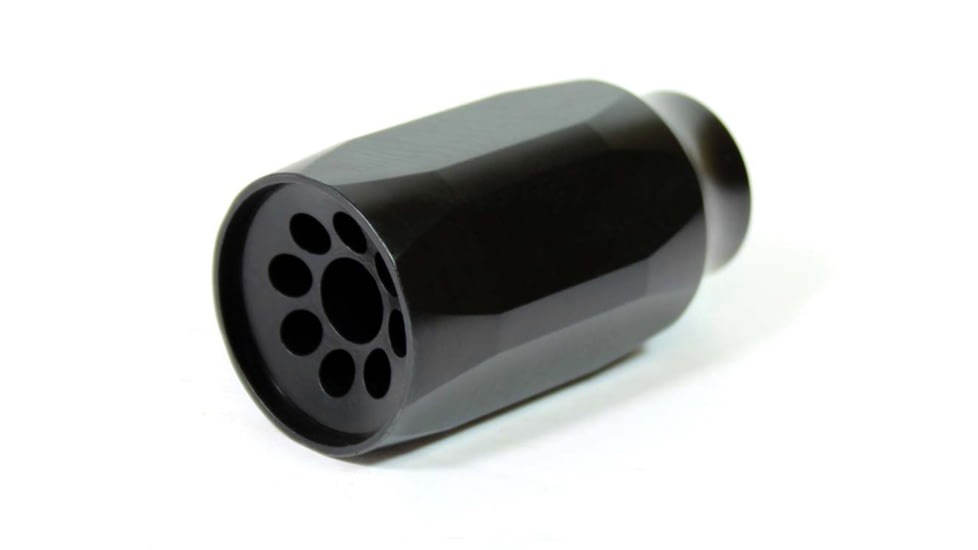 Kaw Valley Precision 2.25in Magnum Linear Compensator, 6.5mm/.30 Caliber, 5/8x24 Threads per Inch, Black, Small, KVP-MAG-2251