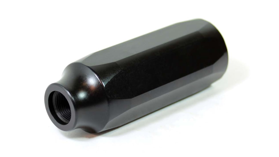 Kaw Valley Precision 3.25in Magnum Linear Compensator, .223 Caliber, 5.56mm, 1/2x28 Threads per Inch, Black, Small, KVP-MAG-3250