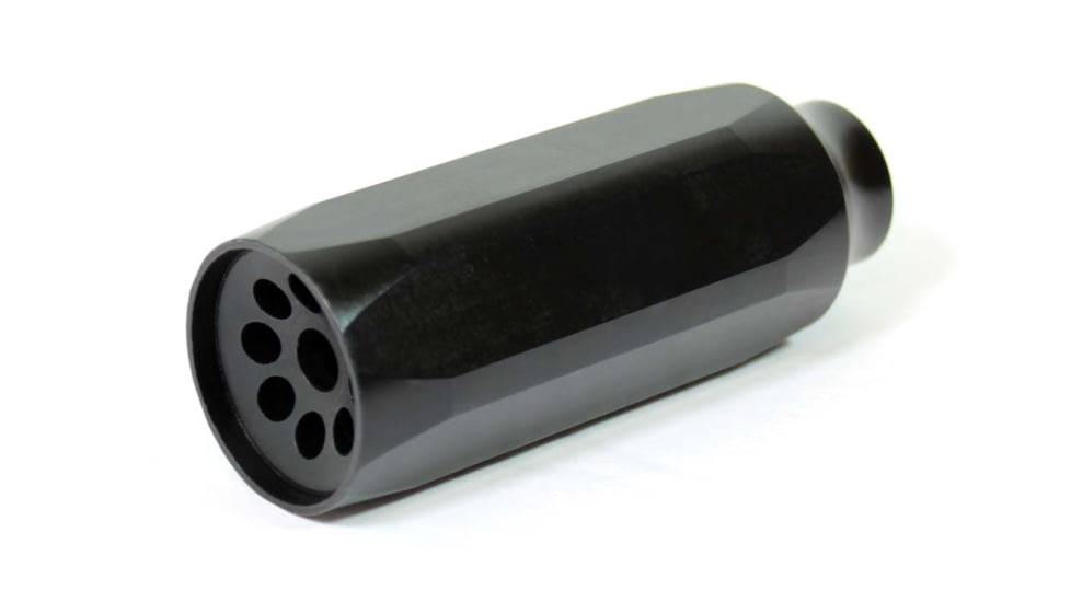 Kaw Valley Precision 3.25in Magnum Linear Compensator, .223 Caliber, 5.56mm, 1/2x28 Threads per Inch, Black, Small, KVP-MAG-3250