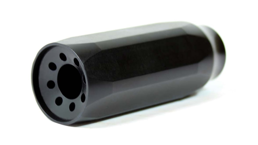 Kaw Valley Precision 3.25in Magnum Linear Compensator, .45 ACP, .40 Caliber, 10mm Caliber, 5/8x24 Threads per Inch, Black, Small, KVP-MAG-3254