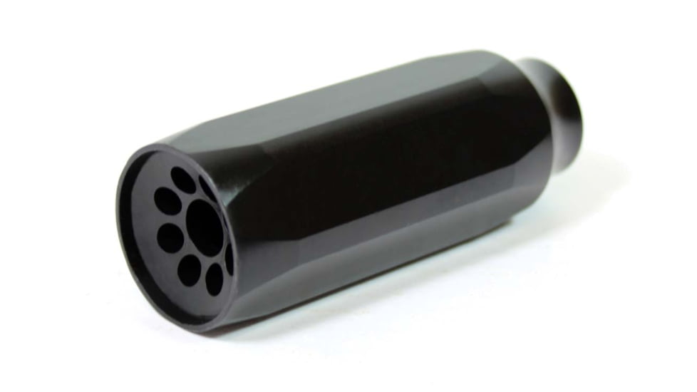 Kaw Valley Precision 3.25in Magnum Linear Compensator, 6.5mm/.30 Caliber, 5/8x24 Threads per Inch, Black, Small, KVP-MAG-3251