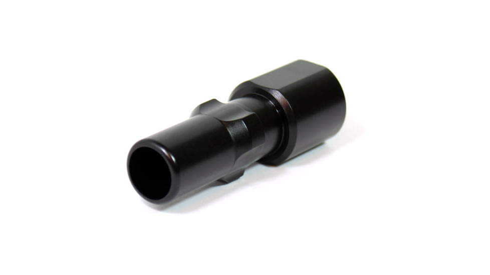 Kaw Valley Precision 3 Lug Barrel Adapter, 5/8x24 Threads per Inch, Black, Small, KVP-3-LUG-5/8X24