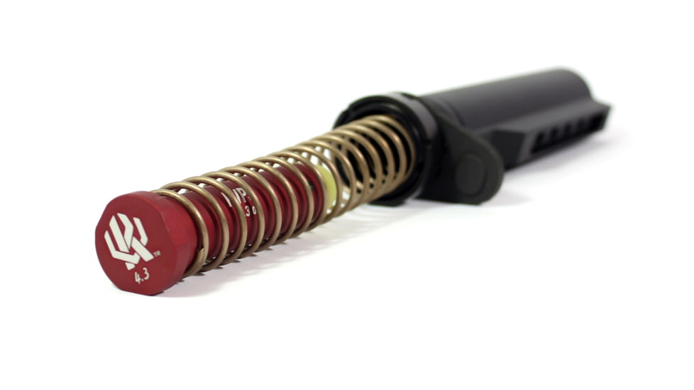 EDEMO Kaw Valley Precision 6 Position Mil-Spec Stock Completion Kit w/ 4.3 oz Buffer, Multi, Medium, KVP-MilspecKit-4.3, EDEMO1