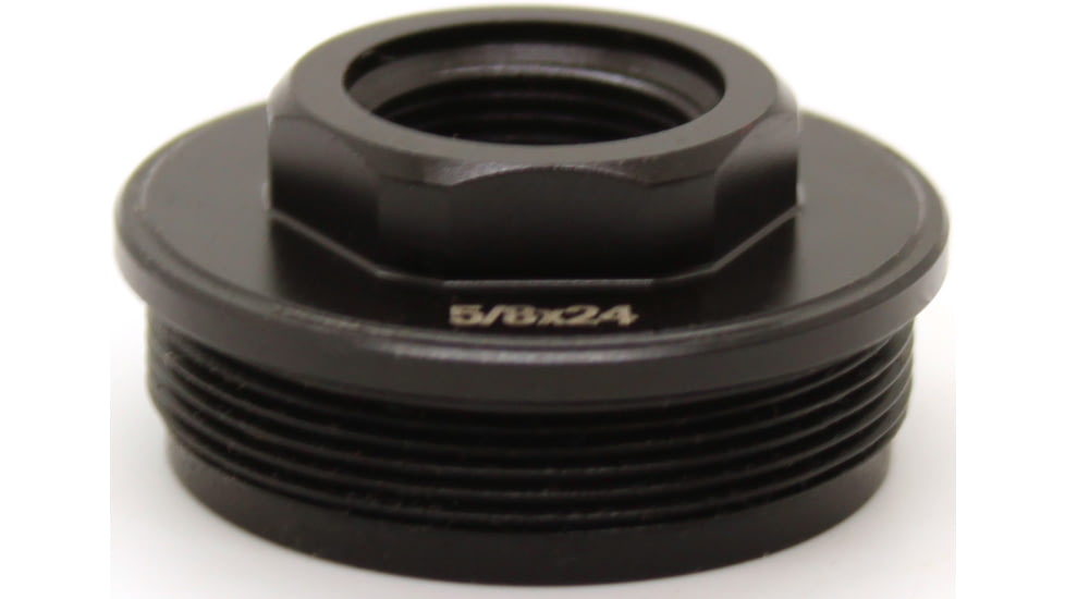 Kaw Valley Precision Direct Thread Hub Mount, 5/8x32, Black, KVP-HUB-DT-07