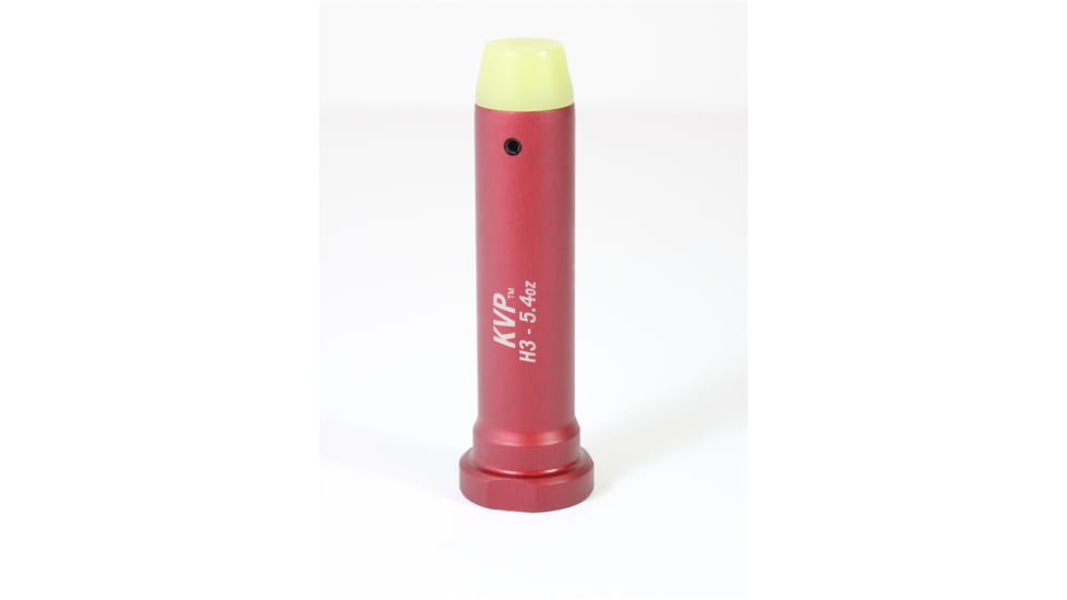 Kaw Valley Precision Heavy Tungsten H3 Carbine Buffer, 5.4 oz, Red, Small, KVP-H3-5.4
