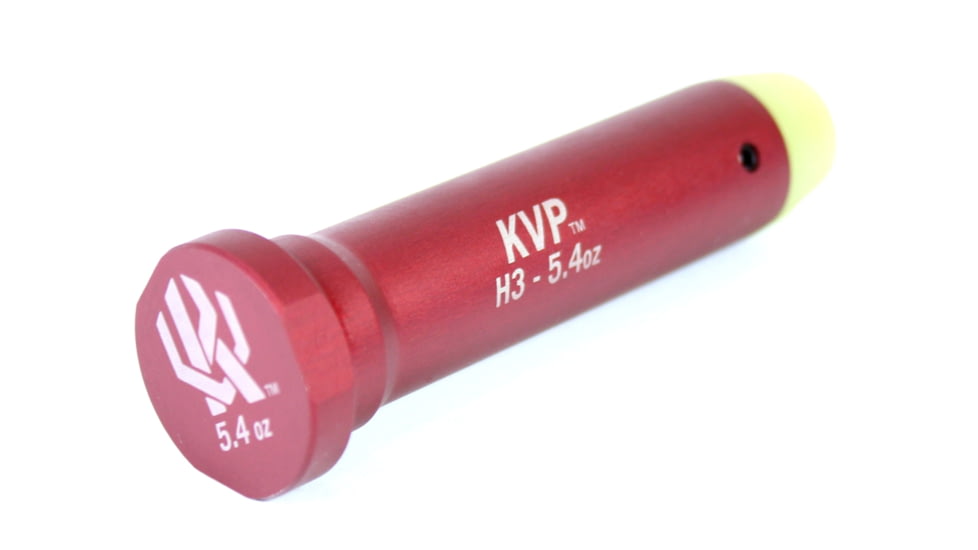 USED Kaw Valley Precision Heavy Tungsten H3 Carbine Buffer, 5.4 oz, Red, Small, KVP-H3-5.4, EDEMO2