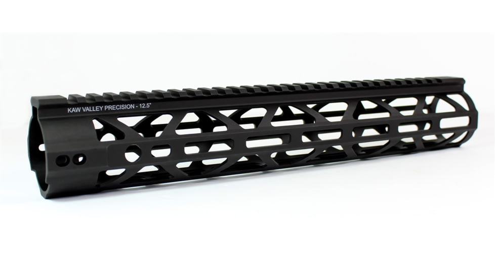 Kaw Valley Precision Konza 12.5in M-Lok Handguard, Black, Medium, KR-12.5-MLOK