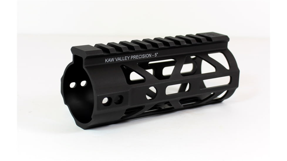 Kaw Valley Precision Konza 5in M-Lok Handguard, Black, Medium, KR-5-MLOK