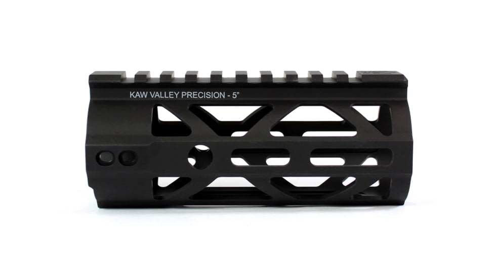 Kaw Valley Precision Konza 5in M-Lok Handguard, Black, Medium, KR-5-MLOK
