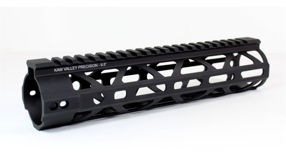 Kaw Valley Precision Konza 9.5in M-Lok Handguard, Black, Medium, KR-9.5-MLOK