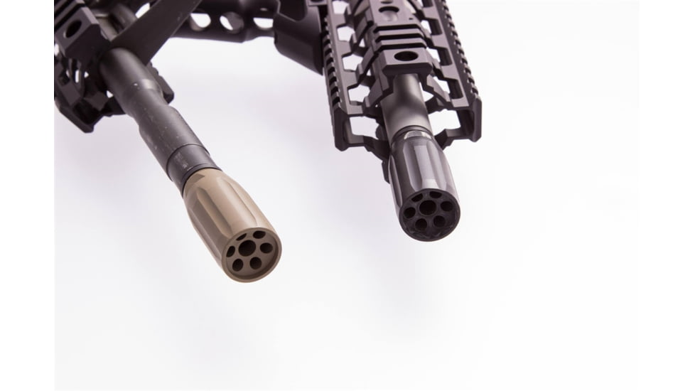 Kaw Valley Precision Linear Compensator, .40 S&amp;W, 9/16x24 Threads per Inch, Black, Small, KVP-LINEAR-BLK-9/16X24