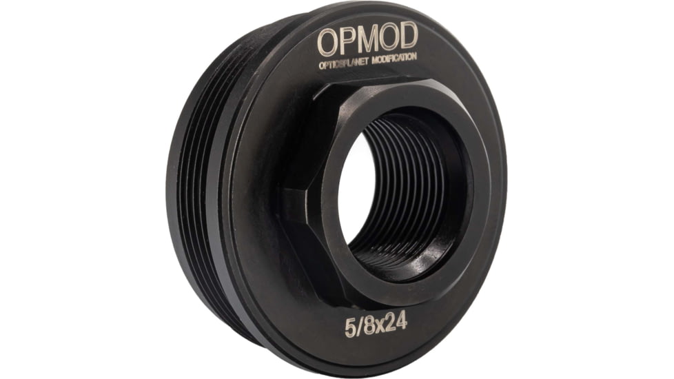 Kaw Valley Precision OPMOD Direct Thread Hub Mount, 5/8x24, Black, .46 Caliber and Under, KVP-OPMOD-HUB-02