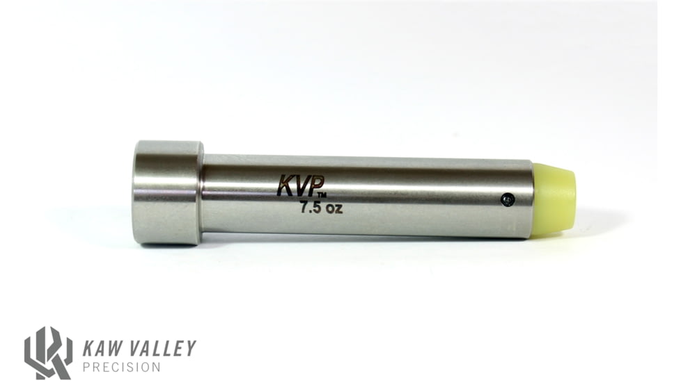 Kaw Valley Precision Solid Stainless Steel Heavy Buffer, 7.5 oz, Small, KVP-7.5