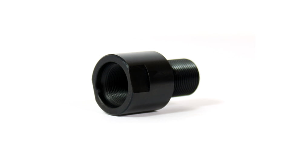 Kaw Valley Precision Thread Adapter 1/2x28 to 5/8x24 Threads per Inch, Black, Small, KVP-ADPT-1303
