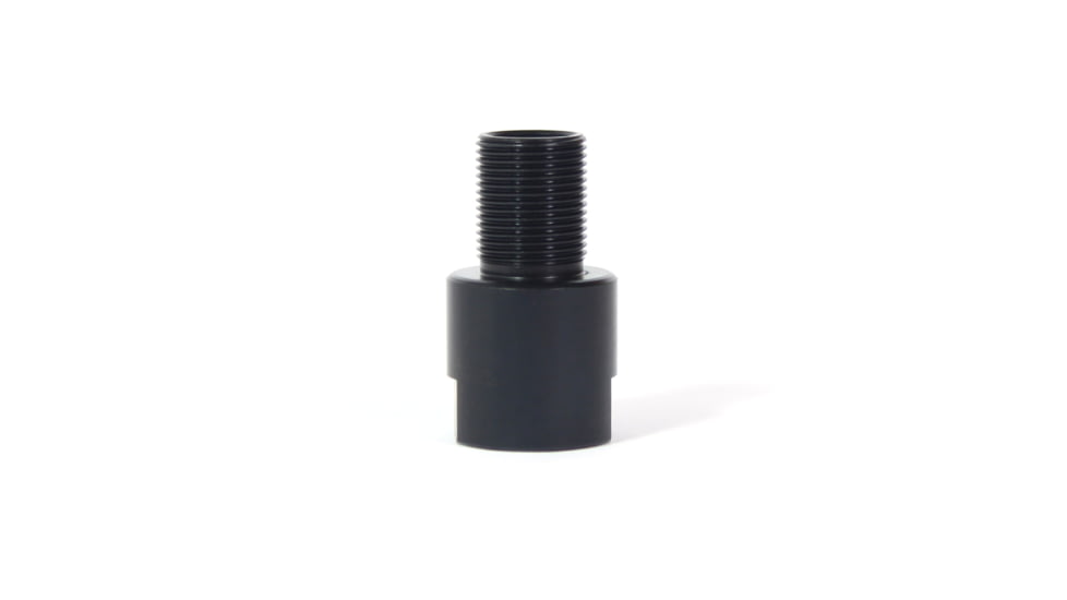 Kaw Valley Precision Thread Adapter 1/2x28 to 5/8x24 Threads per Inch, Black, Small, KVP-ADPT-1303