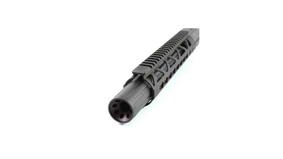 Kaw Valley Precision XL Linear Compensator, .45 ACP, .40 Caliber, 10mm Caliber, 5/8x24 Threads per Inch, Black, Small, KVP-XL-COMP-5-8X24
