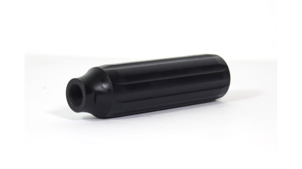 Kaw Valley Precision XL Slim Linear Compensator, 9mm Caliber, AR9 and Kel-Tec Sub 2000, 1/2x28 Threads per Inch, Black, Small, KVP-SLIM-COMP-1/2X28