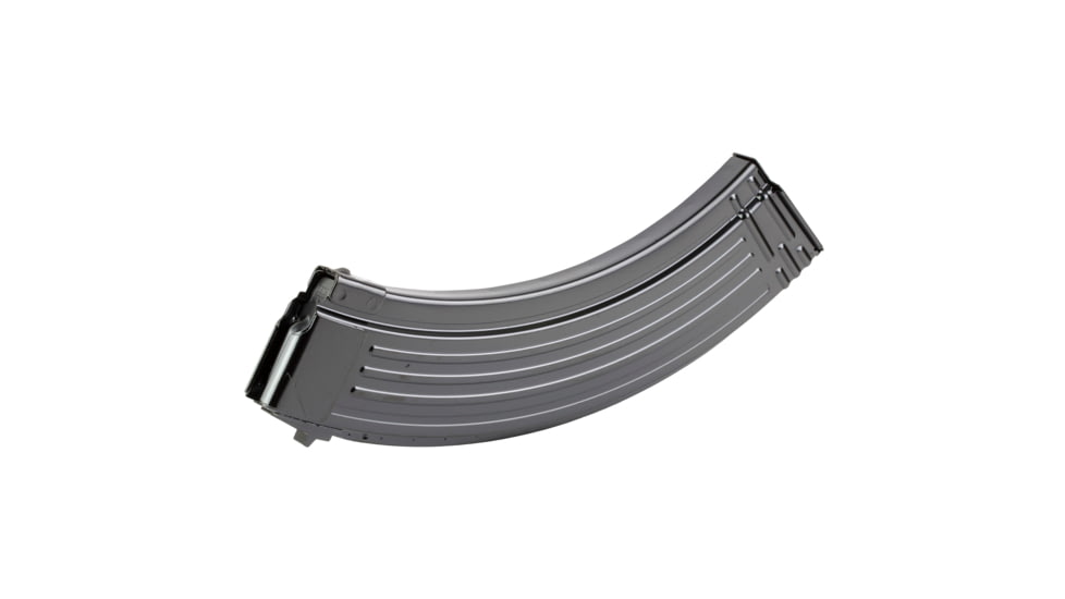 KCI USA KCI-MZ006 AK-47 40rd 7.62x39mm Compatible w/ AK-47/AKM Black Steel, Steel, KCI-MZ006-40RD