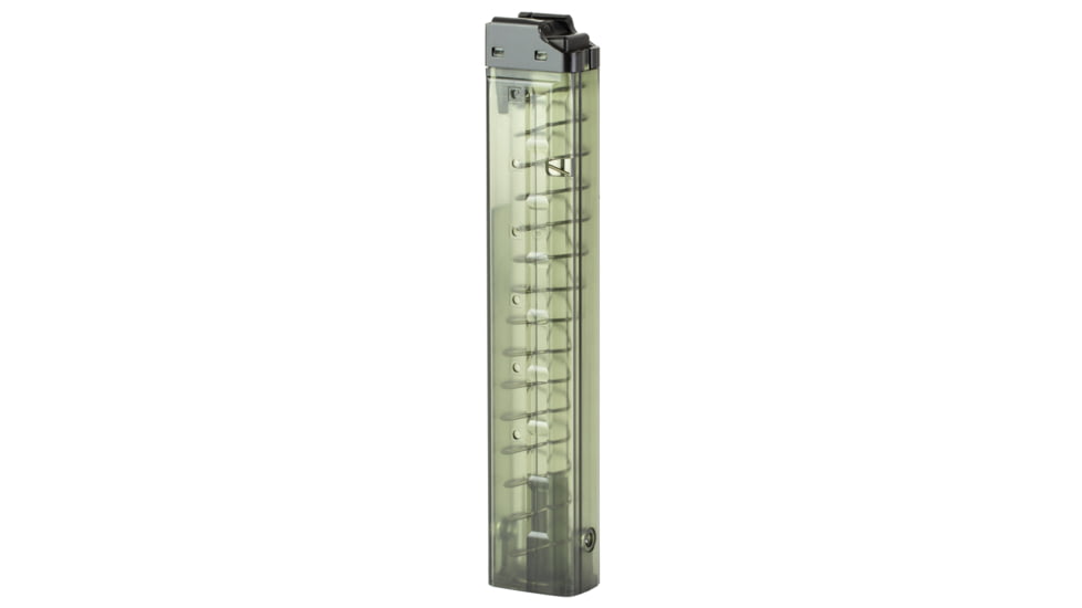 KCI USA B&amp;T APC9/GHM9/TP9 Rifle Magazine, 9mm Luger, 30 Round, Smoke, 1 Pack, Poly-Carbonate, KCIMZ050-30RD