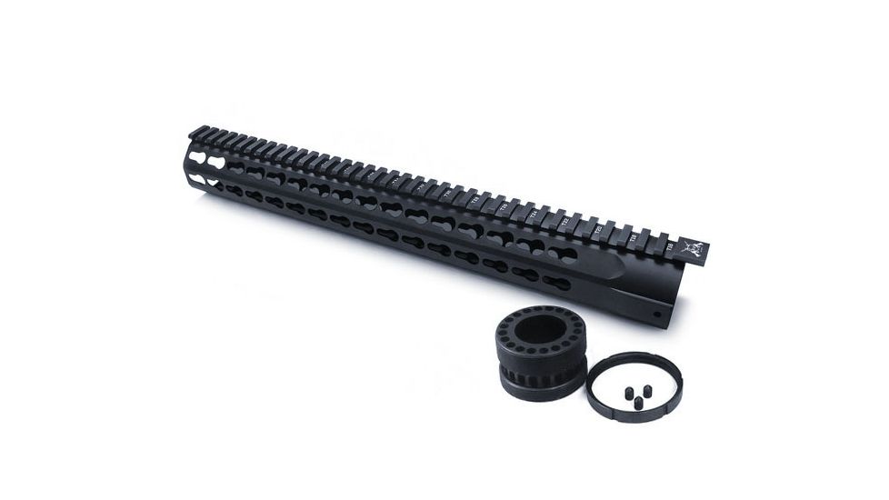 KE Arms 7-Sided Keymod Free-Float Rail, 15 in, 1-50-03-026