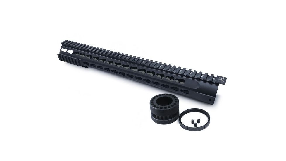 KE Arms 7-Sided P Key Mod Free-Float Rail, 15 in, 1-50-03-031