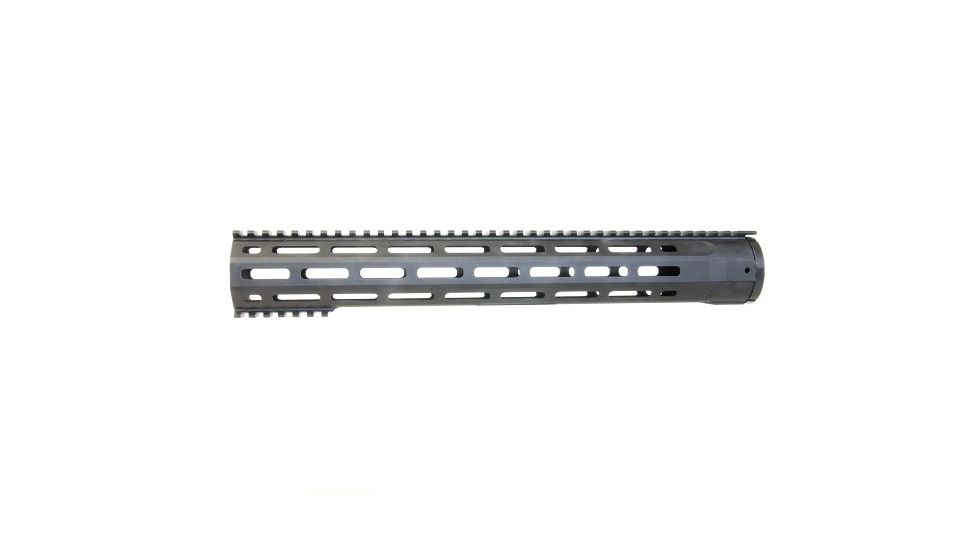 KE Arms 7-SIDED-R Freefloat Rail System, M-LOK, 15 inch, 6061-T6 Aluminum, Black 1-50-03-041