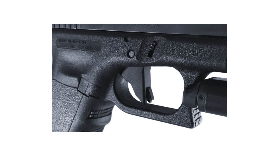 KE Arms Competition Trigger, Trigger Bar, Curved, Glock 17/17L/19/22/23/26/27/34/35 Gen3-4, Black 1-50-20-008